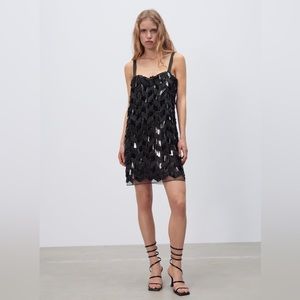 S. SEQUIN MINI DRESS